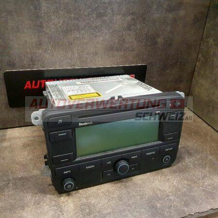 1Z0035191A  RADIO / NAVI SKODA OCTAVIA 1Z (1587)