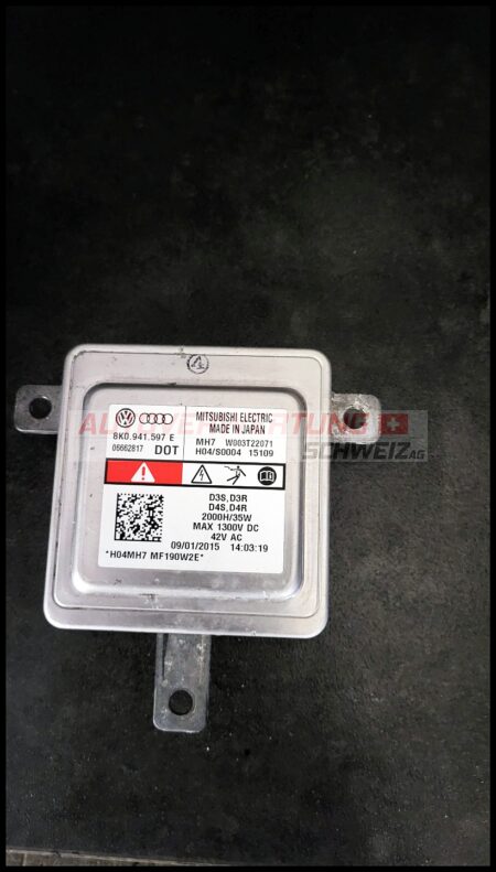 8k0941597e XENONSTEUERGERÄT VAG