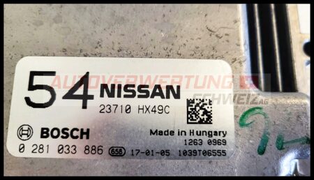 23710 HX49C MOTORSTEUERGERÄT NISSAN QASHQAI J11 – Bild 2