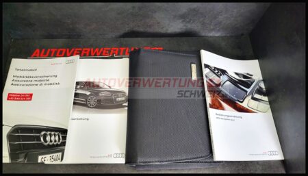 Betriebsanleitung Mappe Bordbuch deutsch Audi A6 G4