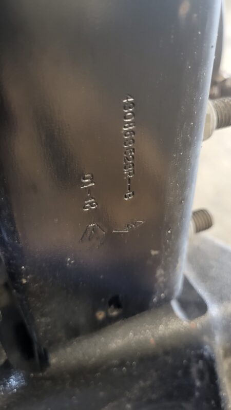 555019385R Hinterachse Renault Megane 4 – Bild 2