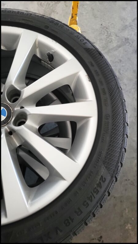 6790173 BMW ORIGINAL FELGEN F10 F11 MIT WINTERPNEU 2 3519 – Bild 8